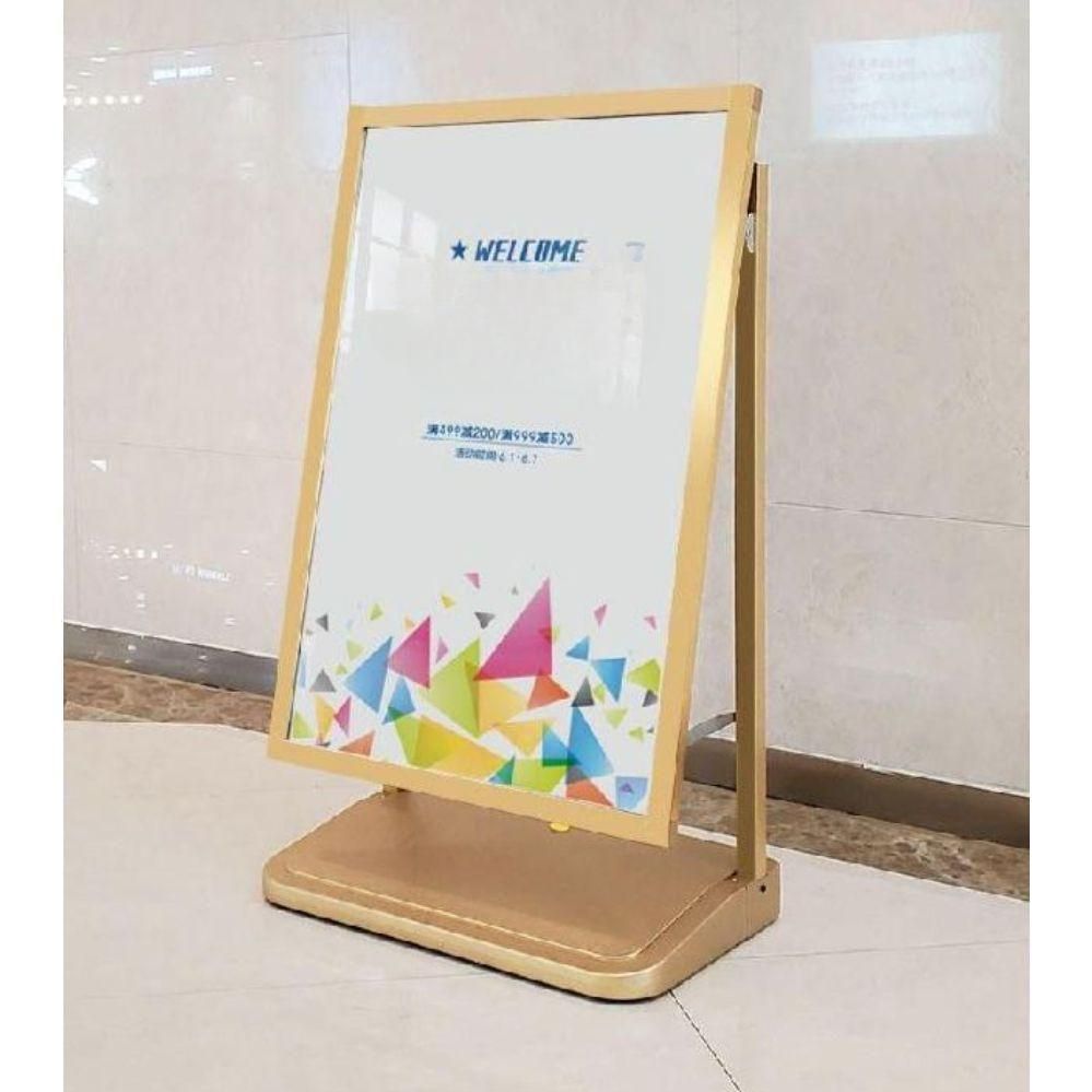 배너 안내판 진열대 아크릴 투명 매장 전시대 상품진열 받침대 소품진열 스탠드 경사형 진열 - 상세 이미지 3