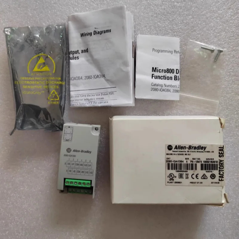2080-IQ4OB4 Rockwell AB Micro800 I/O 모듈 2080IQ4OB4
