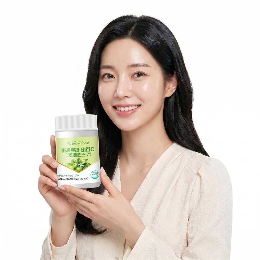 그린 아세로라 비타C 그린아세로라 효능 60정 - 상품 이미지
