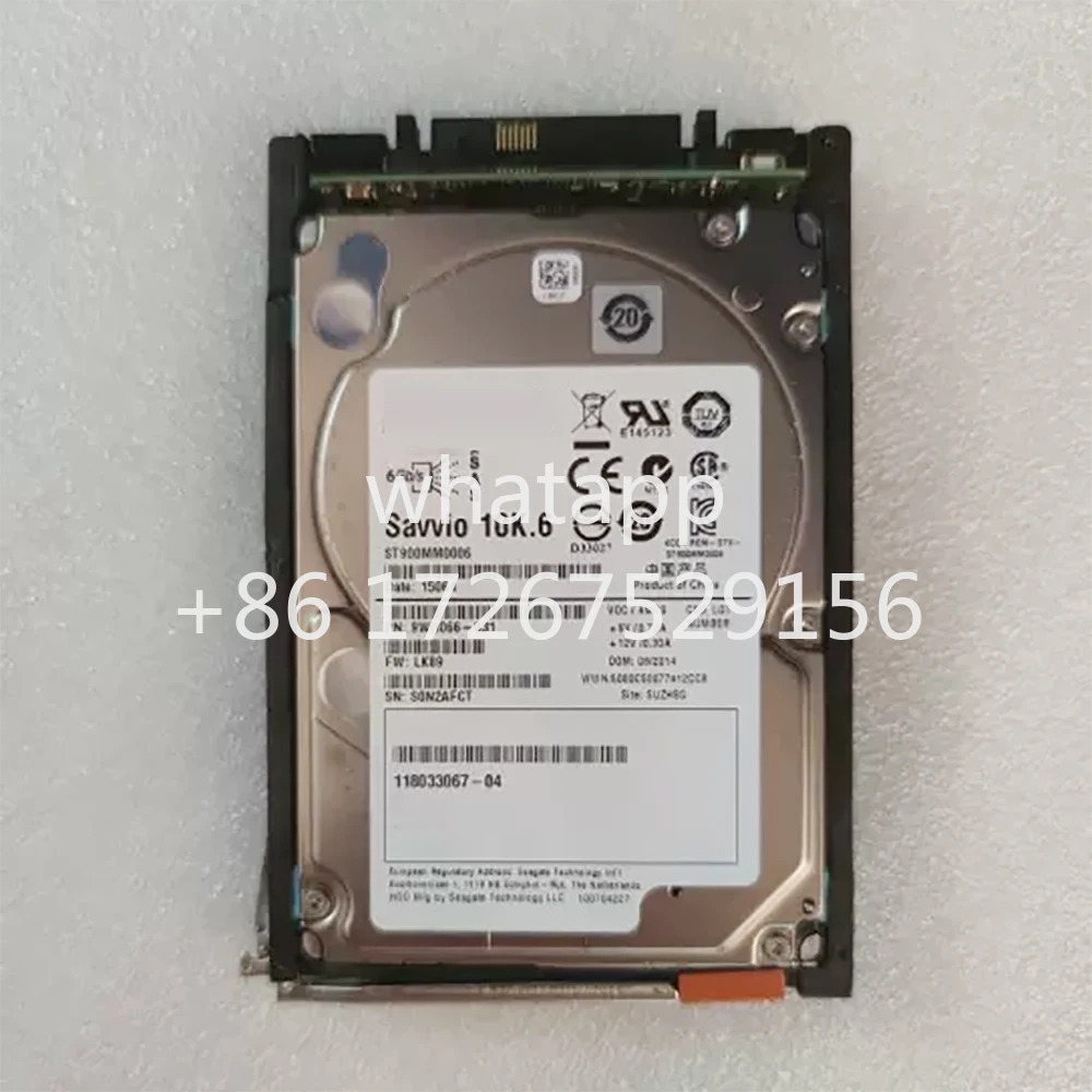 하드 드라이브 005050212 900G 10K SAS 6G 2.5인치 VNX 118033067 -04 EMC