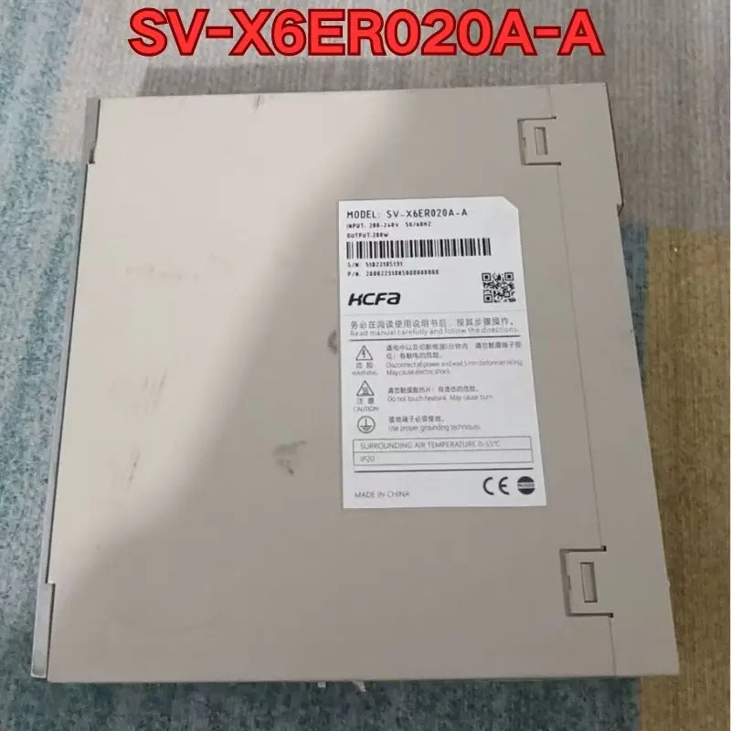리퍼 SV-X6ER020A-A 서보 드라이브 기능 정상
