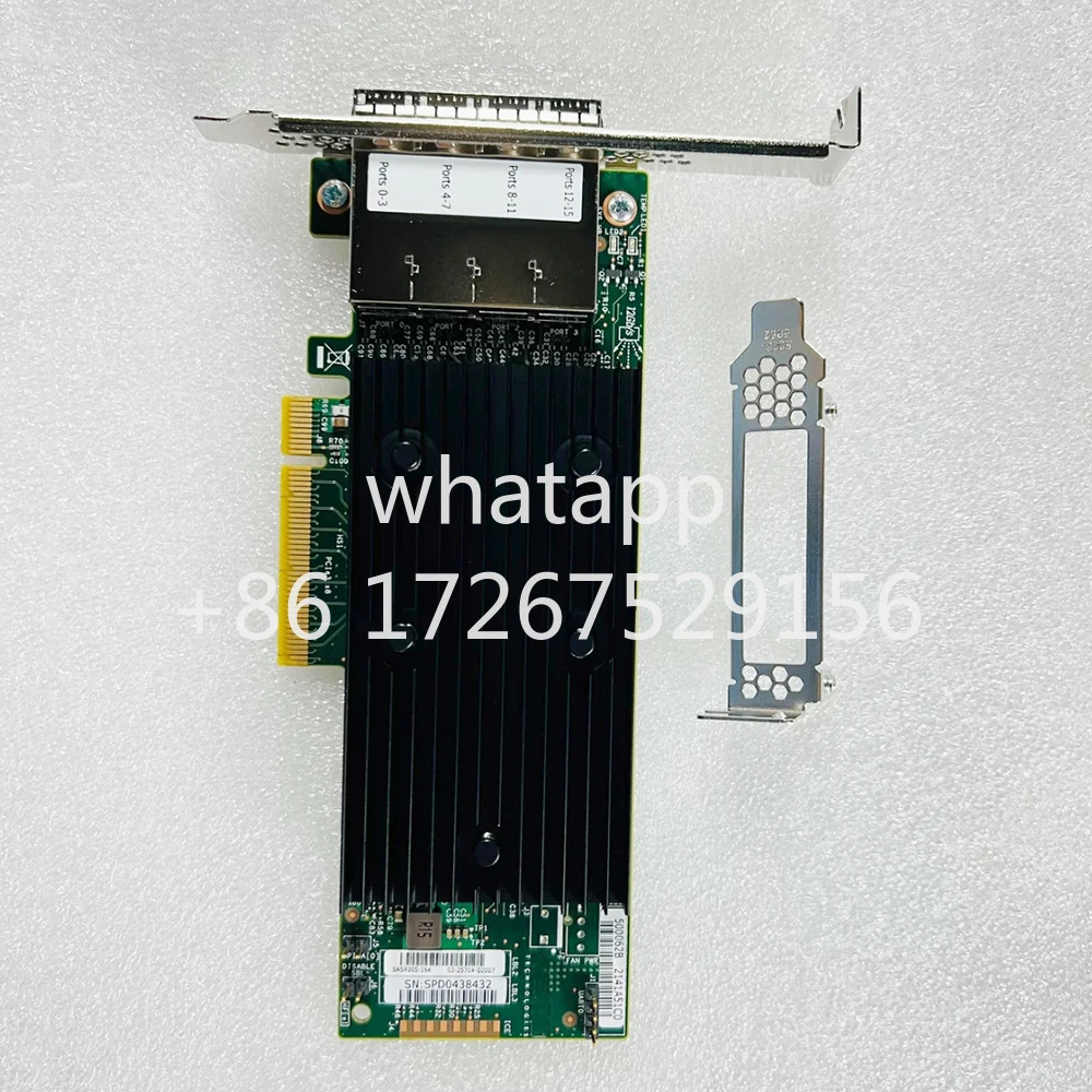LSI 9305-16E SFF8644 16 포트 12Gb/s HBA카드 IT SAS3224 칩용