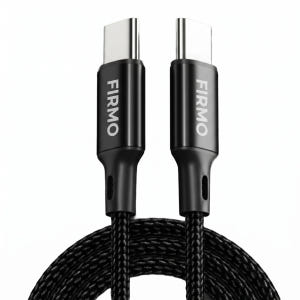 피르모 100W 5A PD C to C타입 초고속충전 케이블 1m, 2m 개봉기 | 실사용 후기 - 상품 이미지 1