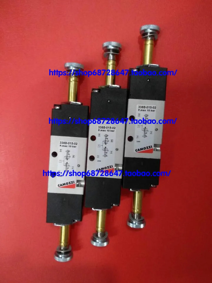 CAMOZI KanGM호환aosheng KanGM호환ao 솔레노이드 밸브 338D-E15-02338L-015-02 G77 2위치 5방향