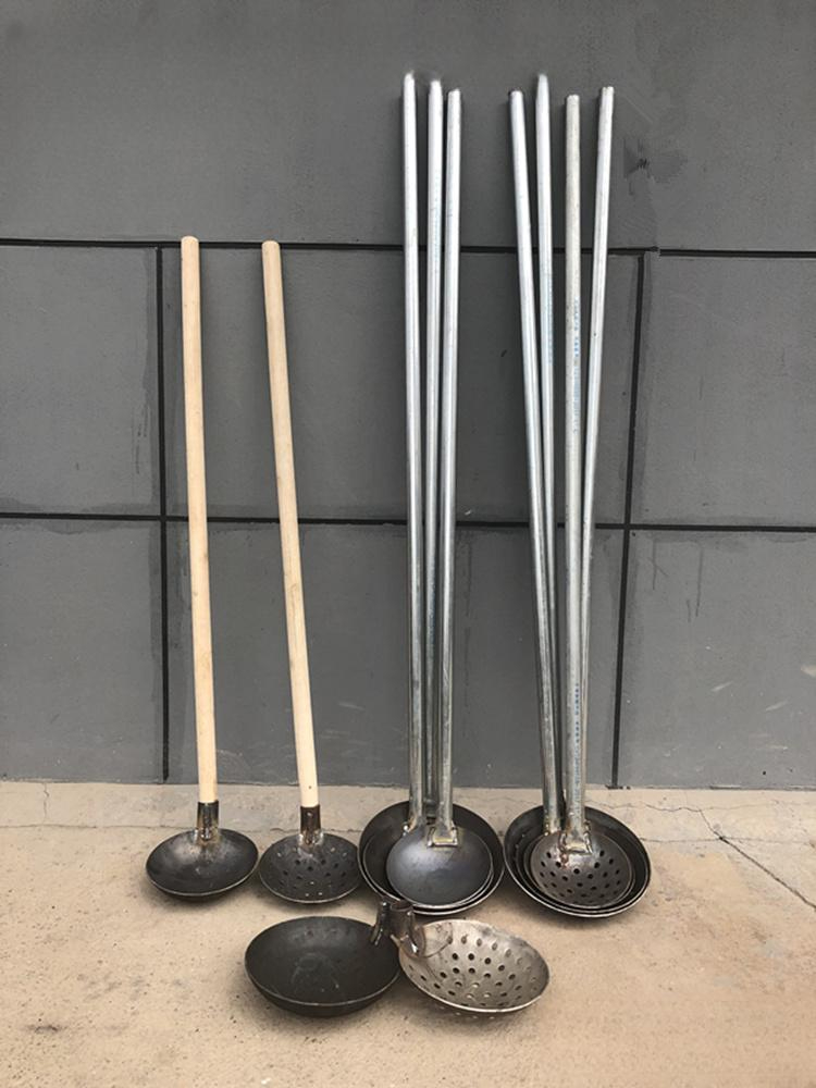 대형 구덩이삽 스페이드 농업 헤드 땅파기 농기구 심기 농사용 잎 해변 뾰족한 식물 - 상품 이미지