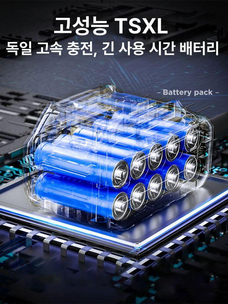 브러시리스 해지트리머 전정기 조경 양날 울타리 원예용 배터리 충전 가정용 전지가위 - 상세 이미지 3