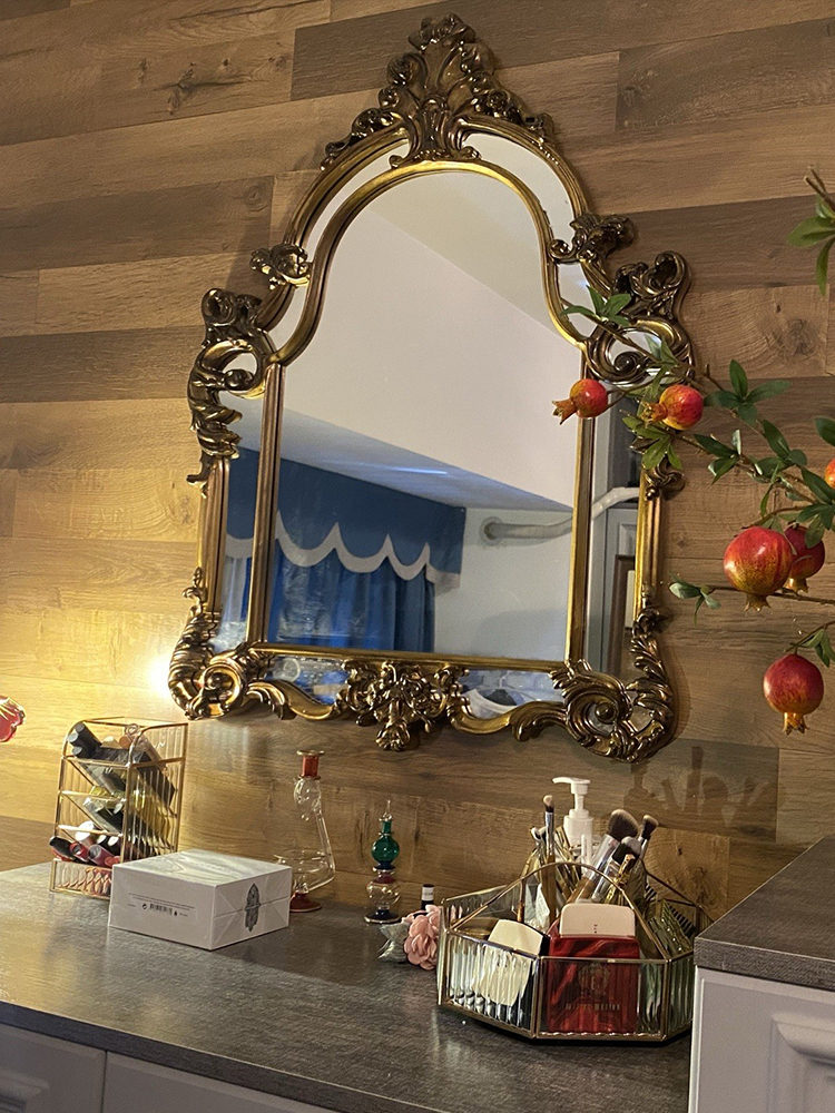 엔틱 거울 수납장 거실장식 침실 드레서 옷장 복도 주방 현관 수납 가구 빈티지 스타일 인테리어 전시대 - 상품 이미지