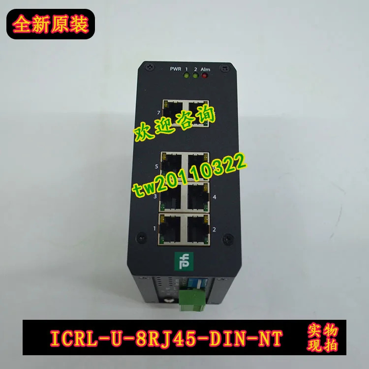 실제 ICRL-U-8RJ45-DIN-NT 독일 Beijiafu P F 8 포트 스위치 협의