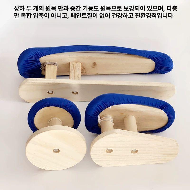 받침대 원형스툴 원형의자 높이 원목스툴 보조의자 간이 미니스툴 - 상세 이미지 4
