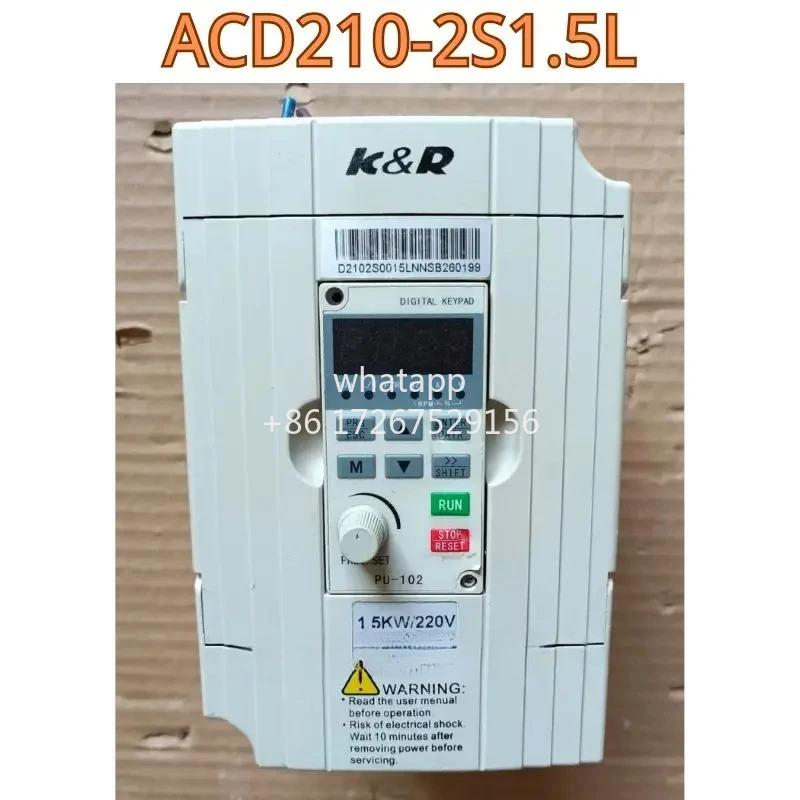 리퍼된 주파수 변환기 ACD210-2S1.5L 기능 리퍼 OK