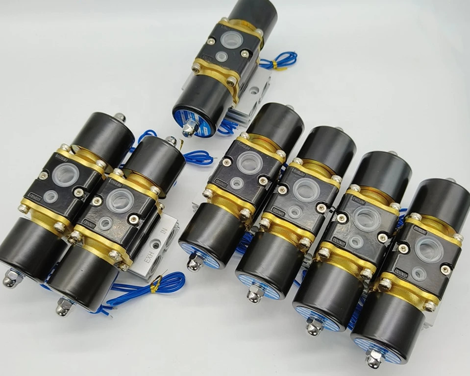 공압 에어 서스펜션 시스템 솔레노이드 매니폴드 유닛 160-2F DC12V 200PSI