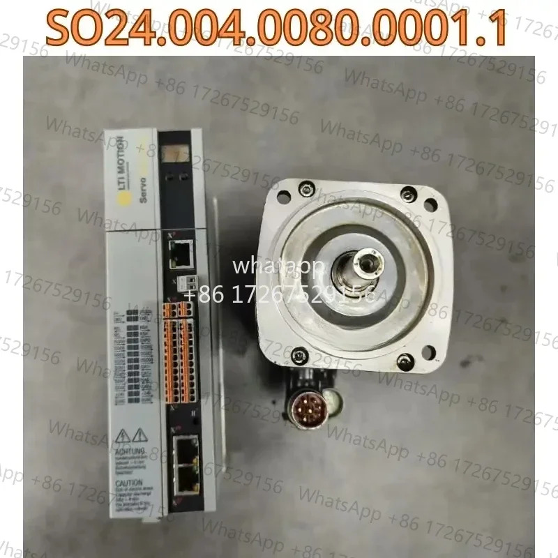 리퍼된 드라이브 모델 SO24.004.00080.001.1 모터 LSMM3-090-2-45-560/G6.1SZ 브레이크 기능 리퍼가 OK