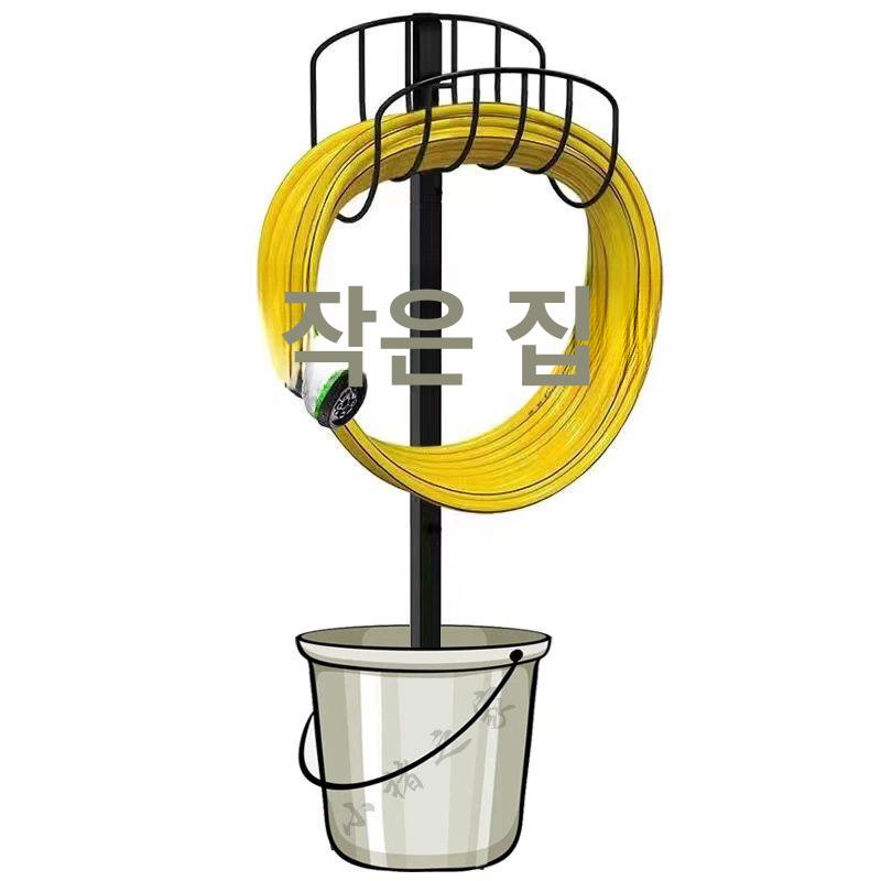 정원 거치대 벽 행거 걸이 릴호스 업소용 물호스정리대 - 상세 이미지 3