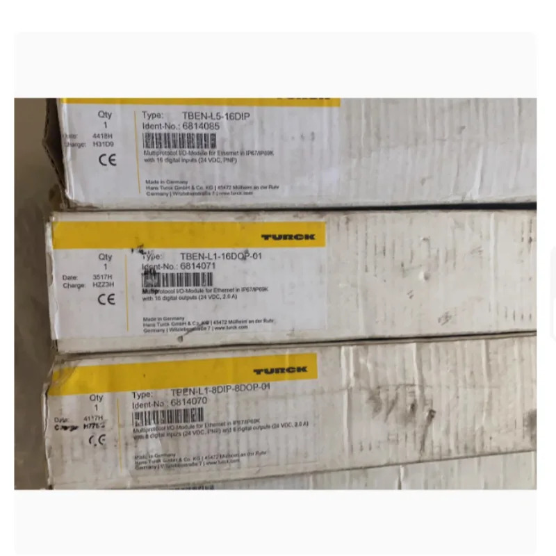 TURCK TBEN-L1-16DXP 이더넷 다프로토콜 I/O 모듈
