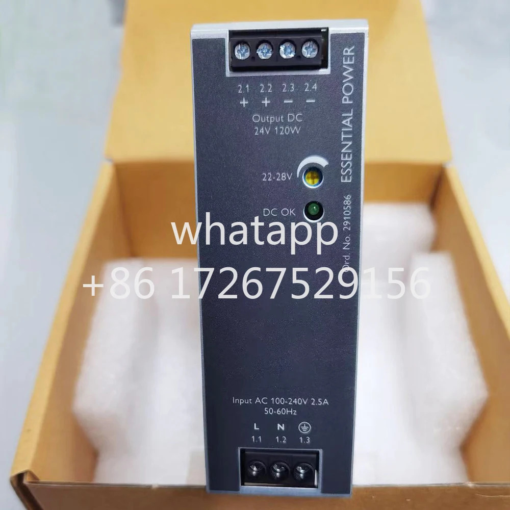 전원공급장치 ESSENTIAL-PS/1AC/24DC/120W/EE 2910586  피닉스를 위해