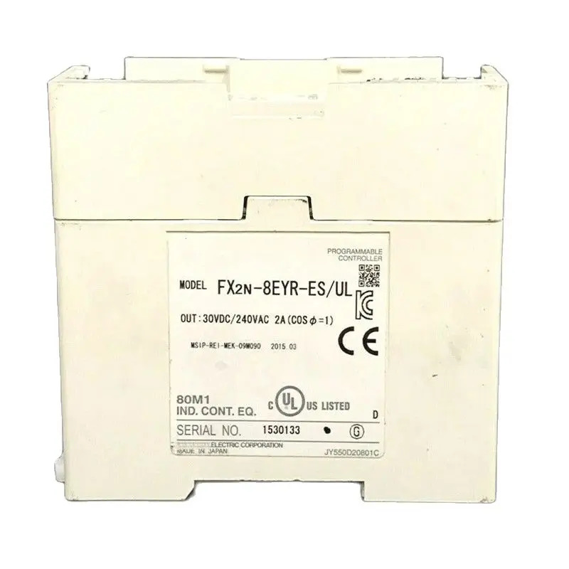 PLC 모듈 FX2N-8EYR-ES FX2N-8EYR-UL 상태