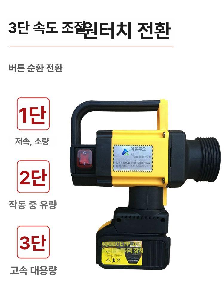 전동 연료펌프 충전식 주입기 석유 디젤 농업용 휴대용 자동 급유 가정용 정원 수동펌프 - 상세 이미지 5