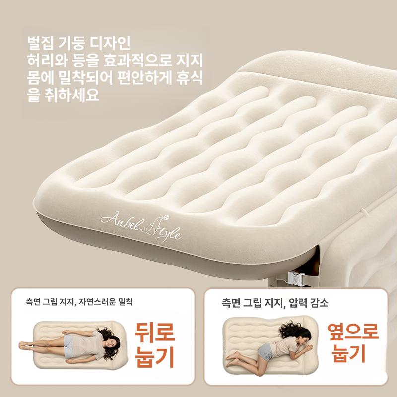차량용 매트리스 뒷좌석 차박용품 뒷자석 캠핑 승용차 세단 카니발 전체형 여행용 - 상세 이미지 5