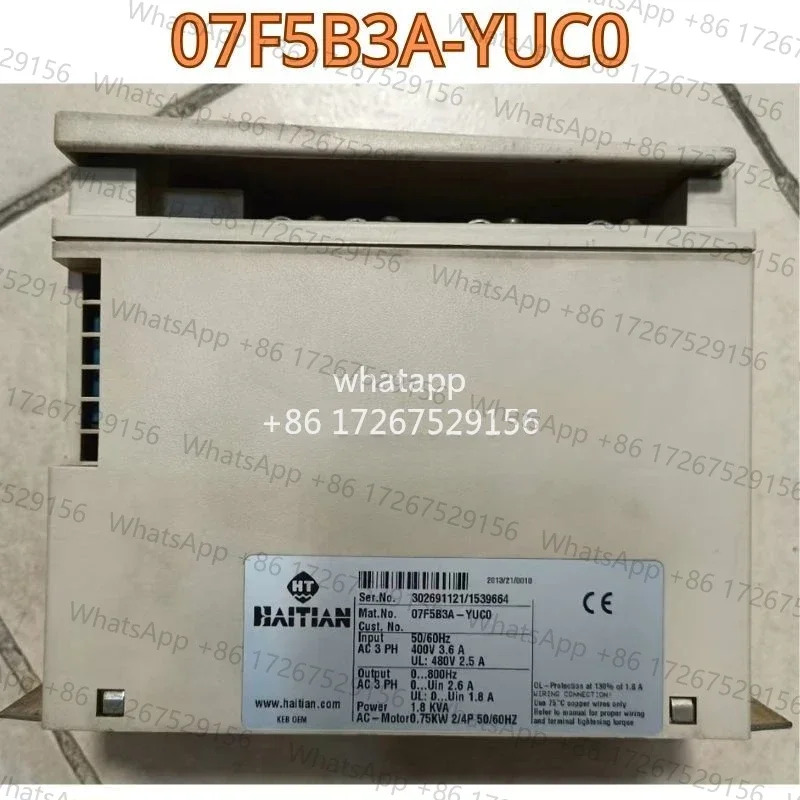 초침 주파수 변환기 07F5B3A-YUC0 기능 리퍼 OK