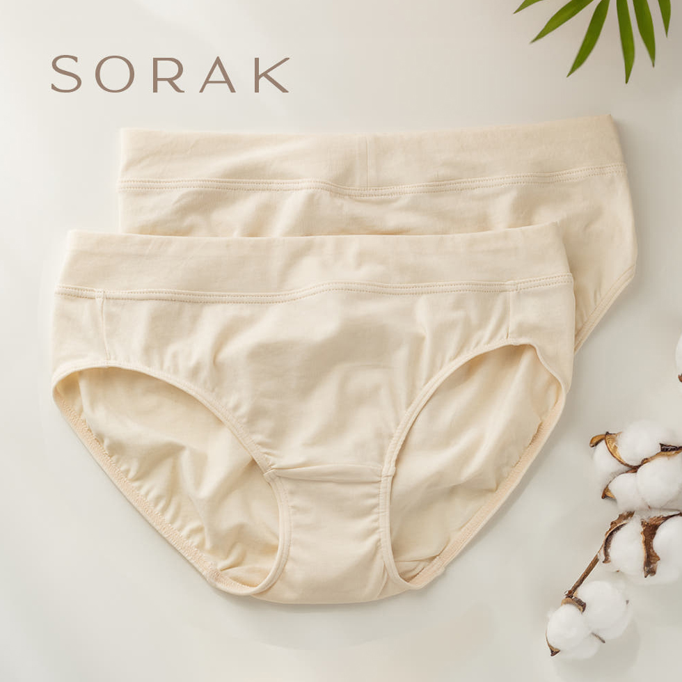 소락 SORAK 오가닉 코튼 유기농 순면 팬티 여성용 이미지 2