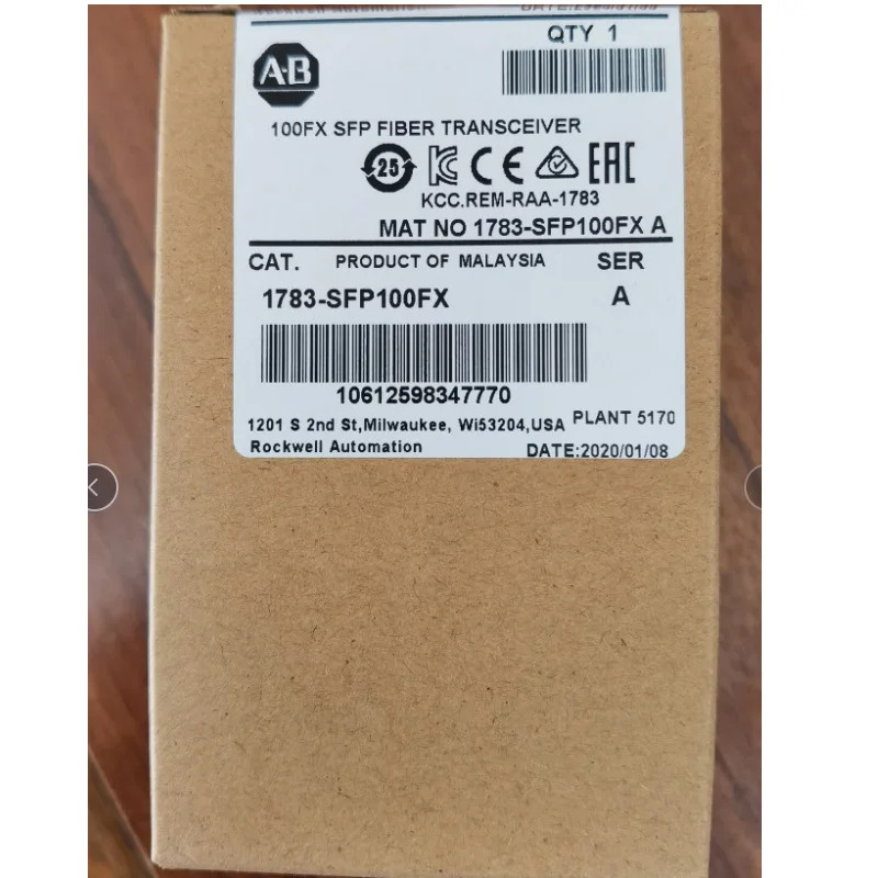 AB 로크웰 제어 모듈 1783-SFP100FX