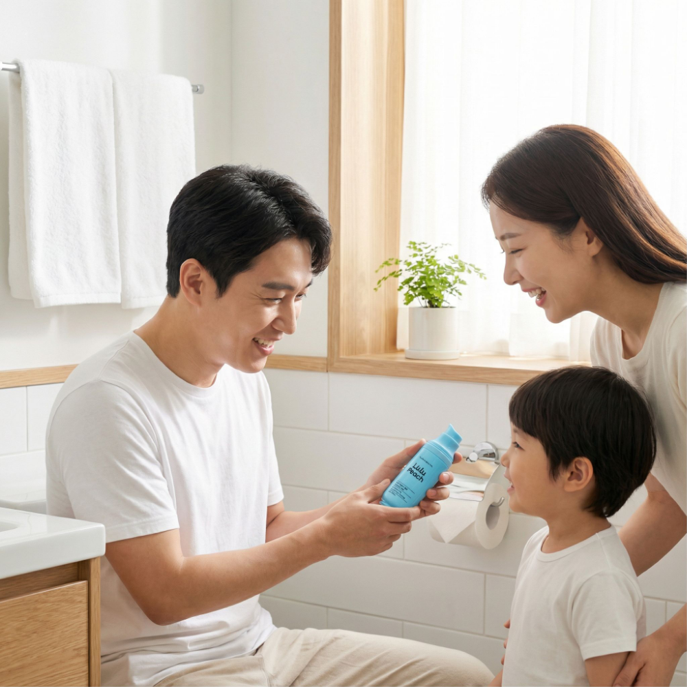 룰루피치 휴대용 워터젤 비데 55ml 8개입 - 상세 이미지 5