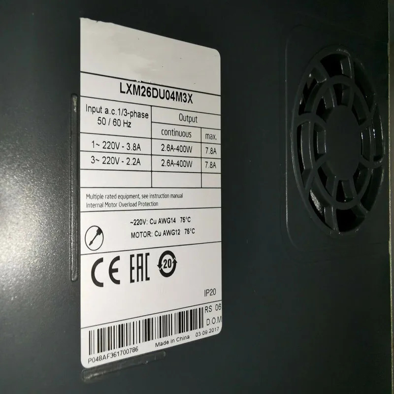 서보 드라이브 LXM26DU04M3X