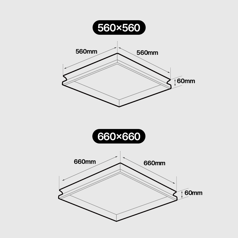 LED방등 루아스 디밍 50W - 상세 이미지 5