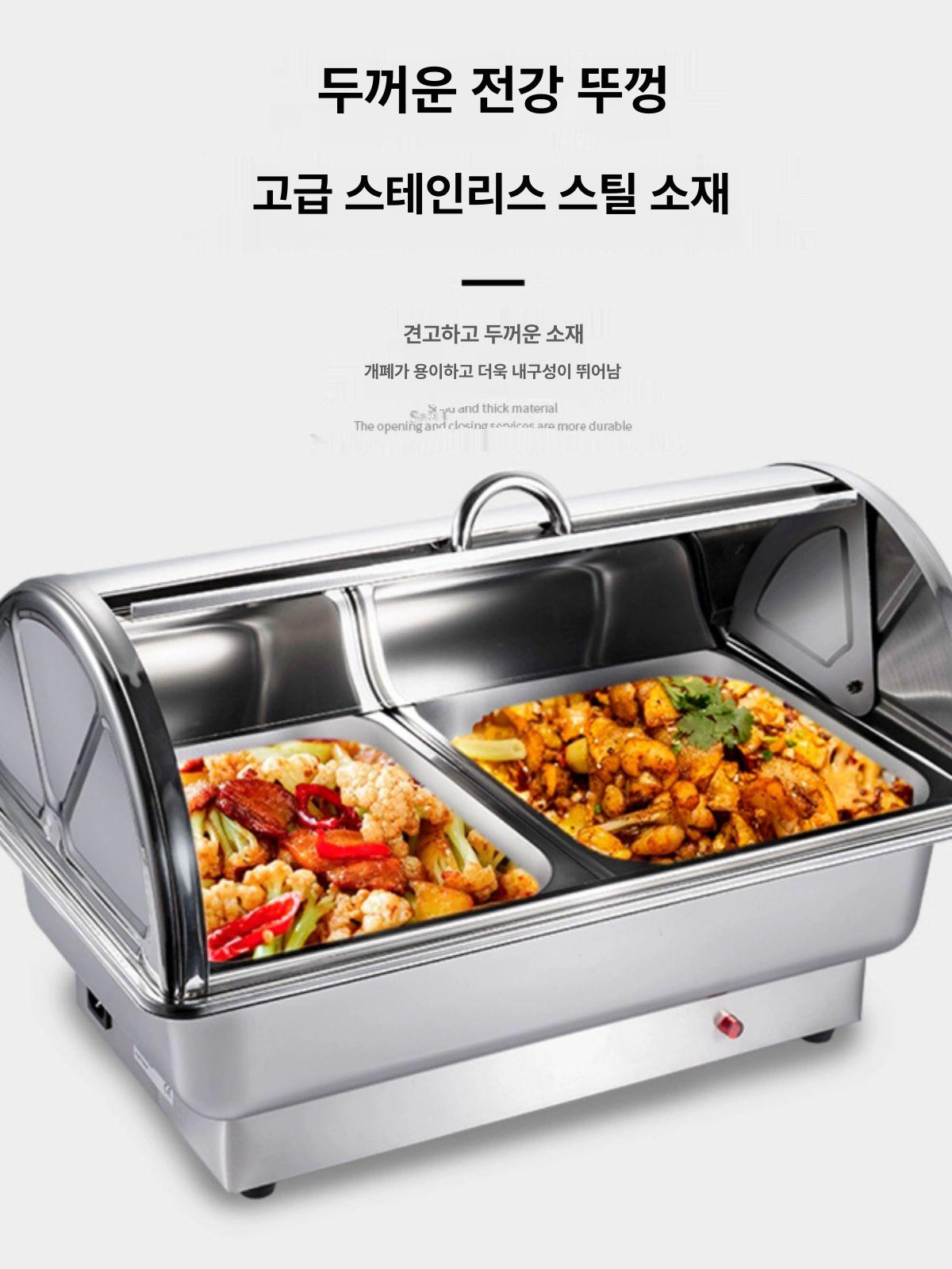 세라믹 디쉬 화로 플레이트 원형 푸드워머 보온접시 캔들 스튜 일식 홈파티 음식 순백 - 상세 이미지 5