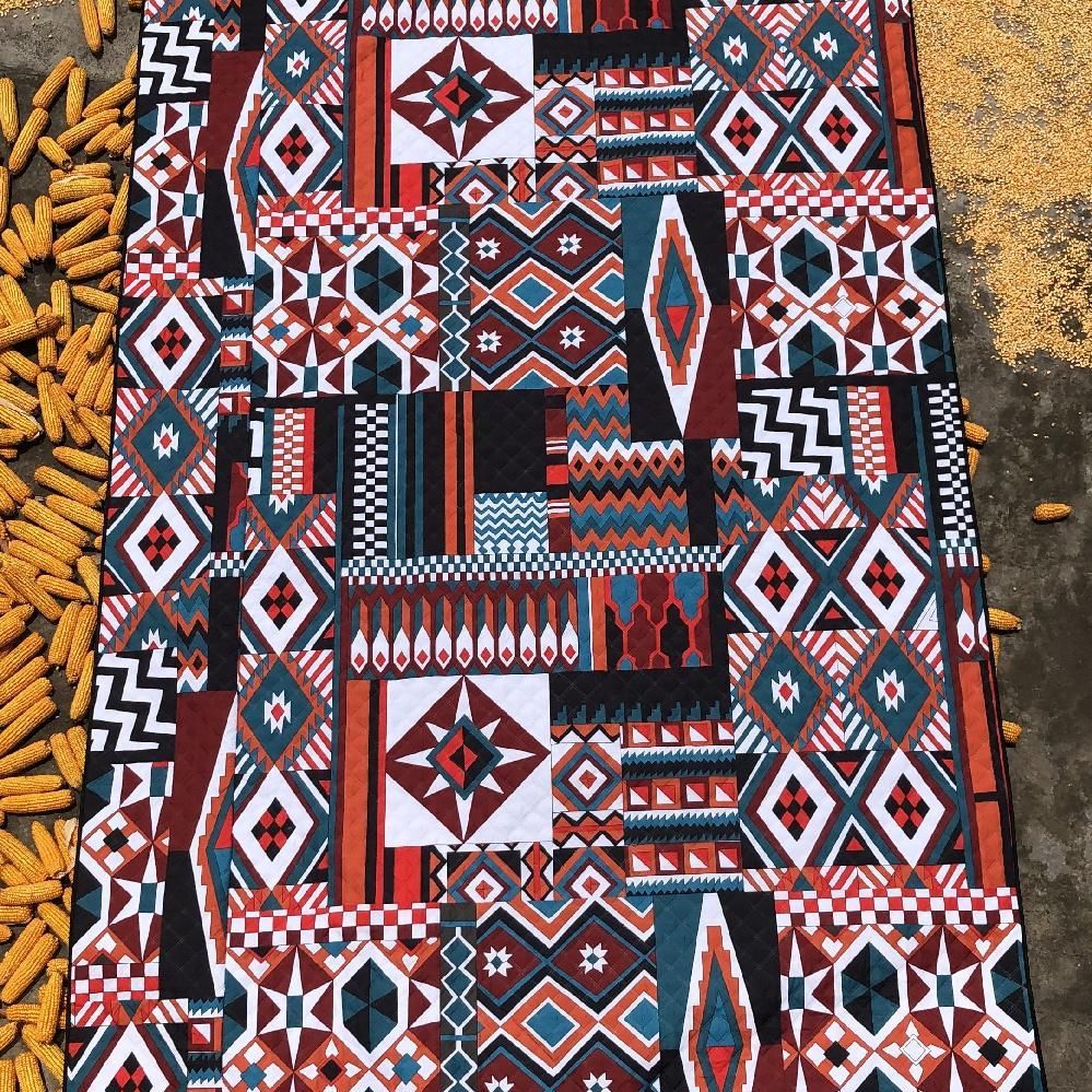 방수텐트매트쿠션 돗자리 캠핑 휴대용 대형 야외 소풍 감성 접이식 체크 나들이 경량 캠핑매트 - 상세 이미지 4
