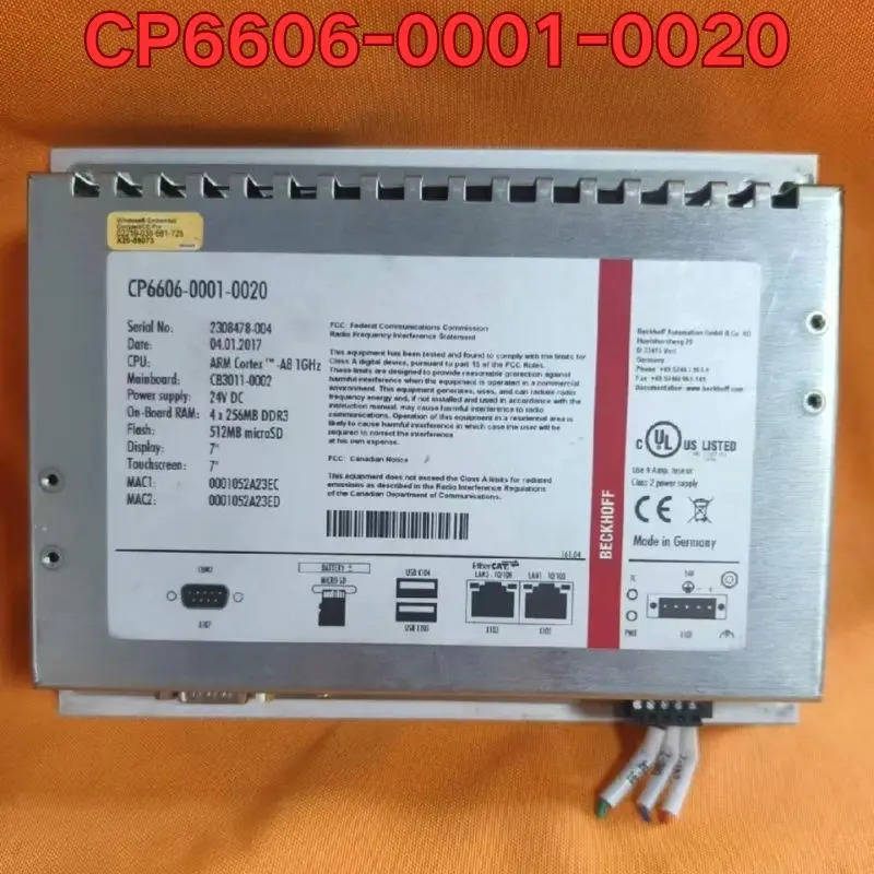 리퍼 CP6606-0001-0020 지능형 컨트롤러 기능 정상