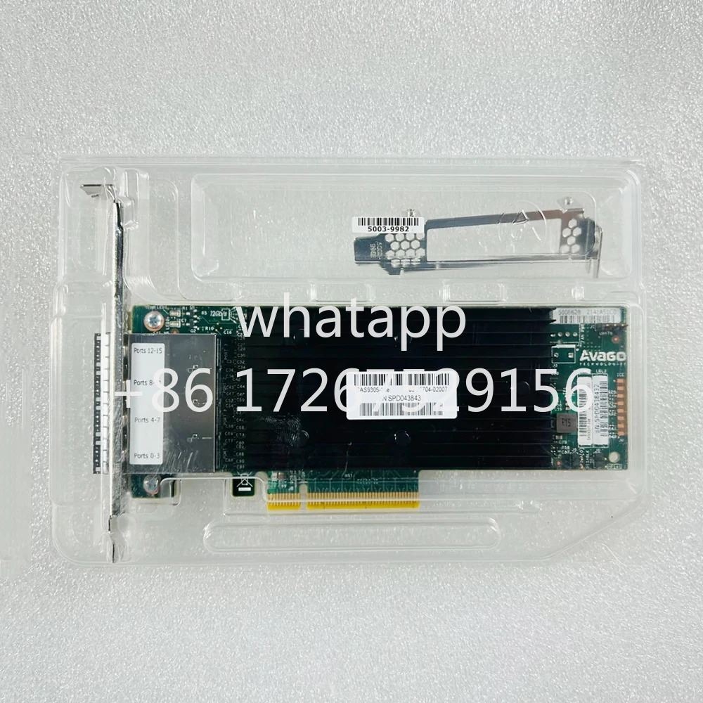 LSI 9305-16E SFF8644 16 포트 12Gb/s HBA카드 IT SAS3224 칩용