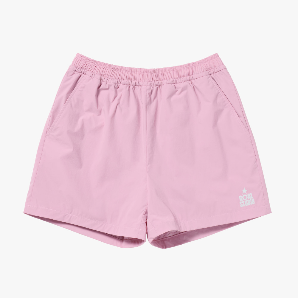 W`S ESSENTIAL STRETCH SHORTS-LIGHT PINK - 상품 이미지