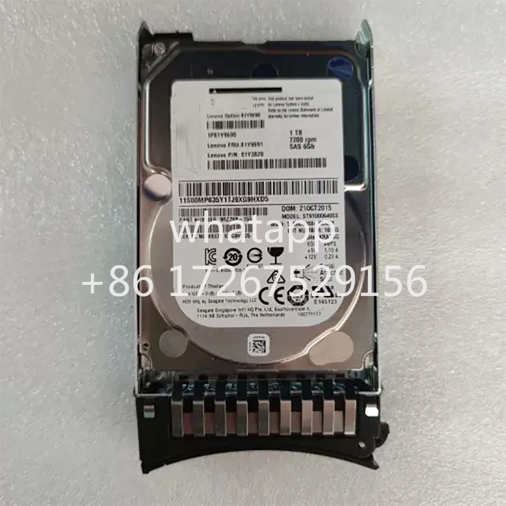 IBM HDD 81Y9691 81Y9690 1T 7.2K 6G SAS 2.5인치 81Y3820 하드 용