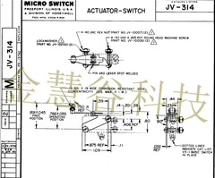 2025.5 JV-314 Honeywell/Honeywell 공점 스위치 액추에이터 오리지널 기술 지원