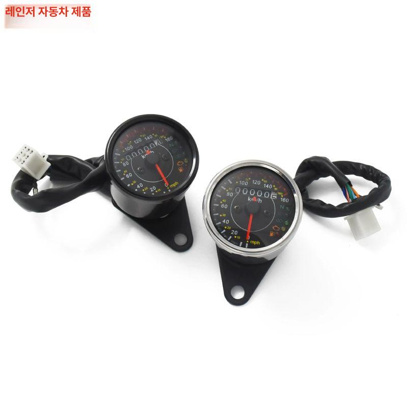 레트로 기록계 오토바이 카페 범용 플랫 모토크로스 - 상세 이미지 2