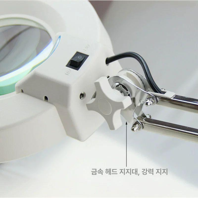 led 관찰확대경 휴대용루페 돋보기 조명 라이트 램프 독서용 보석감정 정밀 확대기 - 상세 이미지 5