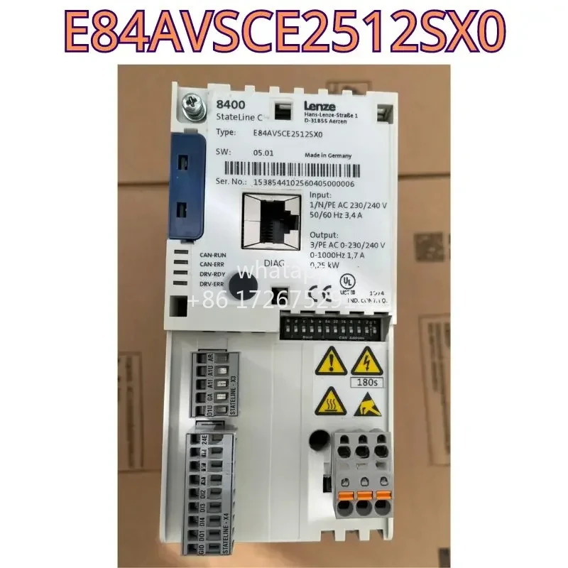 리퍼된 주파수 변환기 E84SCE2512SX0 0.25KW 기능 리퍼 OK