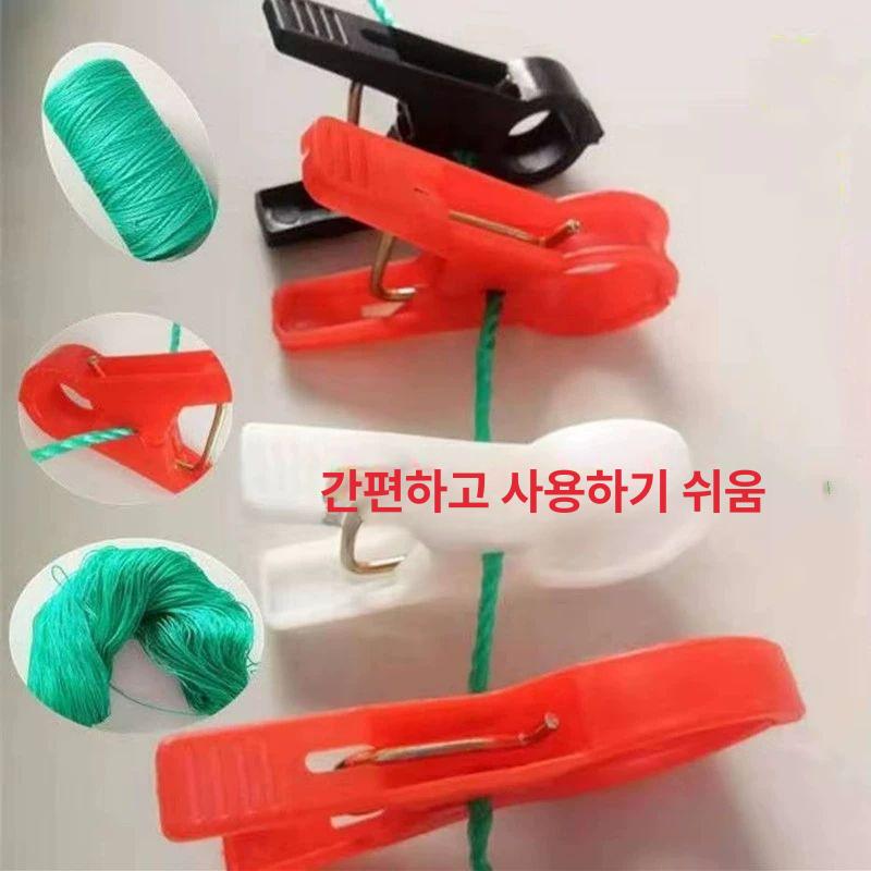 농업용 집게 작물 도구 재배 줄기 식물지지대 묘목 유인줄 결속기 채소 고정클립 - 상세 이미지 4