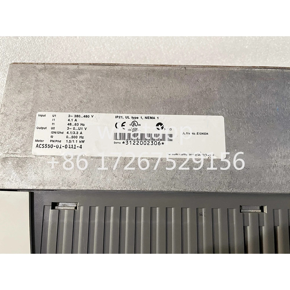 ACS550-01-04A1-4 드라이브 벡터 제어 주파수 인버터 1.5kw VFD AC이 하게 작동
