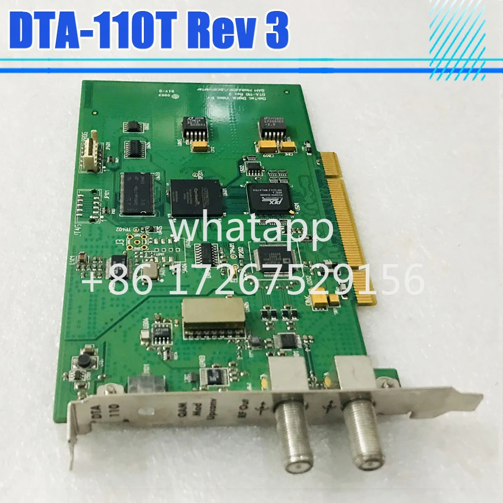 DeKTec디지털 비디오 B.V DTA-110T Rev 3 다표준 변조 카드