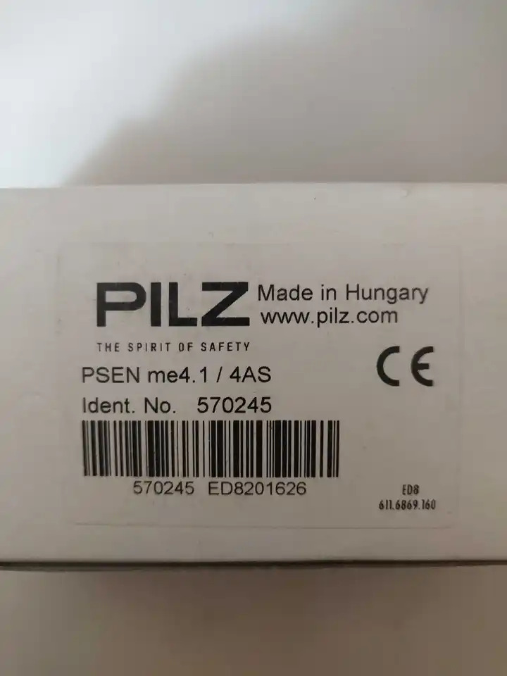 포장 Pilz PILZ 사출 성형 기계 전플매트 카펫 러그스위치 570245 PSEN Me4.1 4AS