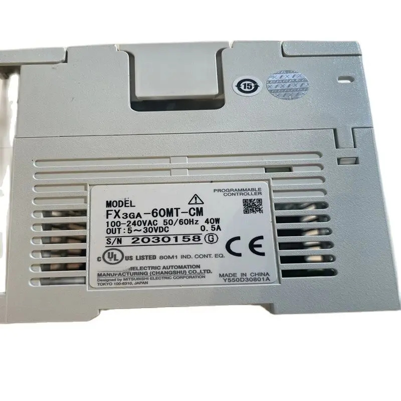 PLC 모듈 FX3GA-60MT-CM 상태