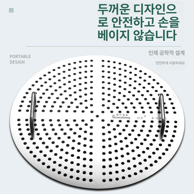 스텐 김치통 진공 짱아찌 반찬통 대형밀폐용기 스테인레스 누름통 장아찌 락앤락 - 상세 이미지 5