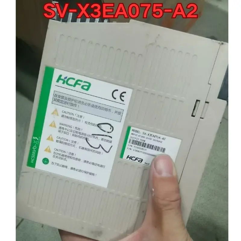 리퍼 SV-X3EA075-A2 서보 드라이브 기능 정상