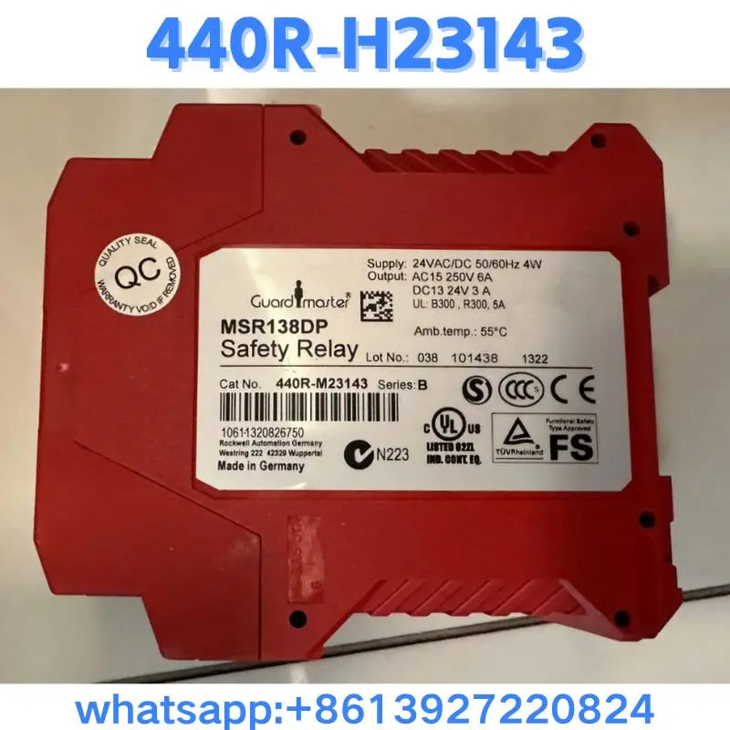 리퍼 안전 릴레이 440R-H23143 OK