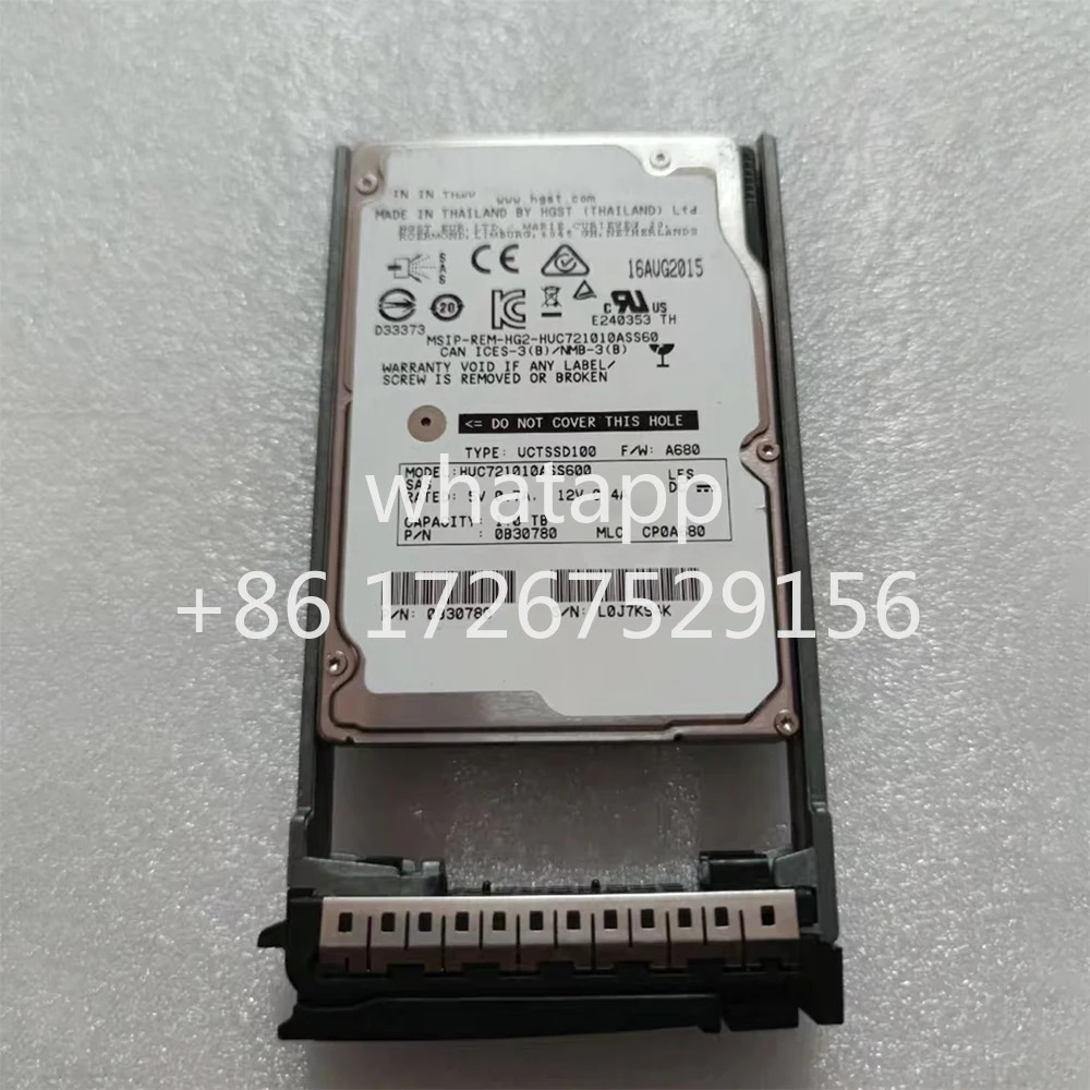 HUC 721010 HGSTASS600 0B30780 HDD 1TB 7.2K 2.5인치 SAS 서버 하드 드라이브