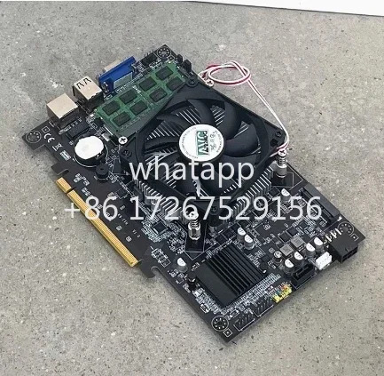멀티 하드 서버 J1900/B75K9-ETH 제어 마더보드 NAS Black Qunhui 네트워크