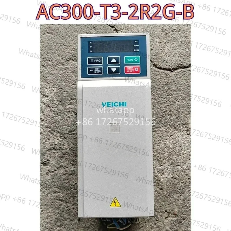 초침 주파수 변환기 AC300-T3-2R2G-B 2.2KW 380V 기능 리퍼 OK