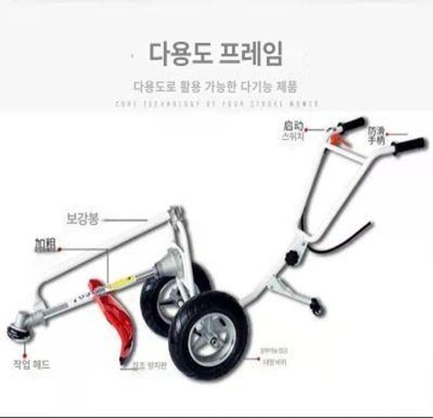 26mm 부품 로타리 기어 칼날 제초 벌초기 예초기 배토 잡초 신형 호환 도랑 잔디 헤드 이미지 6